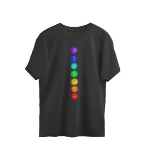 7 chakras| Unisex Oversized T-Shirt | Pranavee