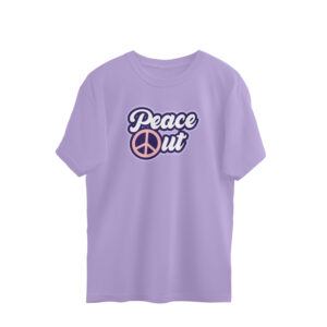 Peace Out | Unisex Oversized T-Shirt | Pranavee